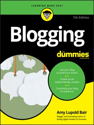 cover image of Blogging For Dummies